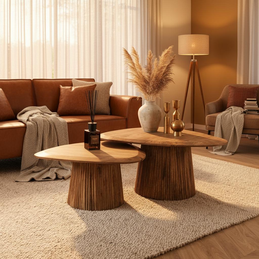 Salontafelset Flow | organische salontafelset