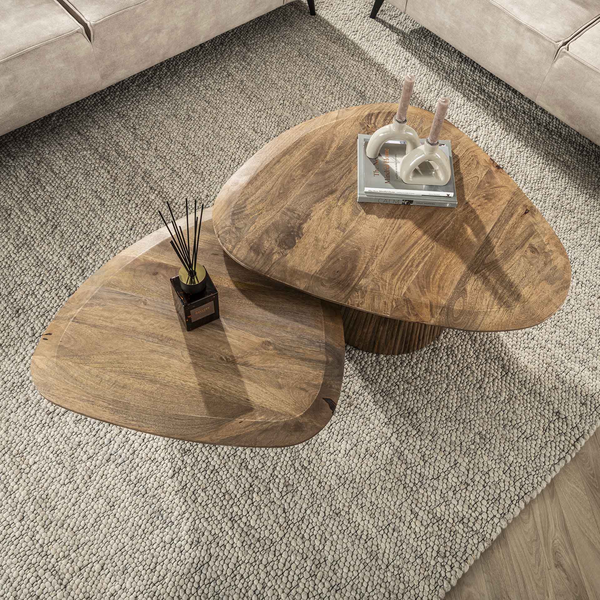 Salontafelset Flow | organische salontafelset