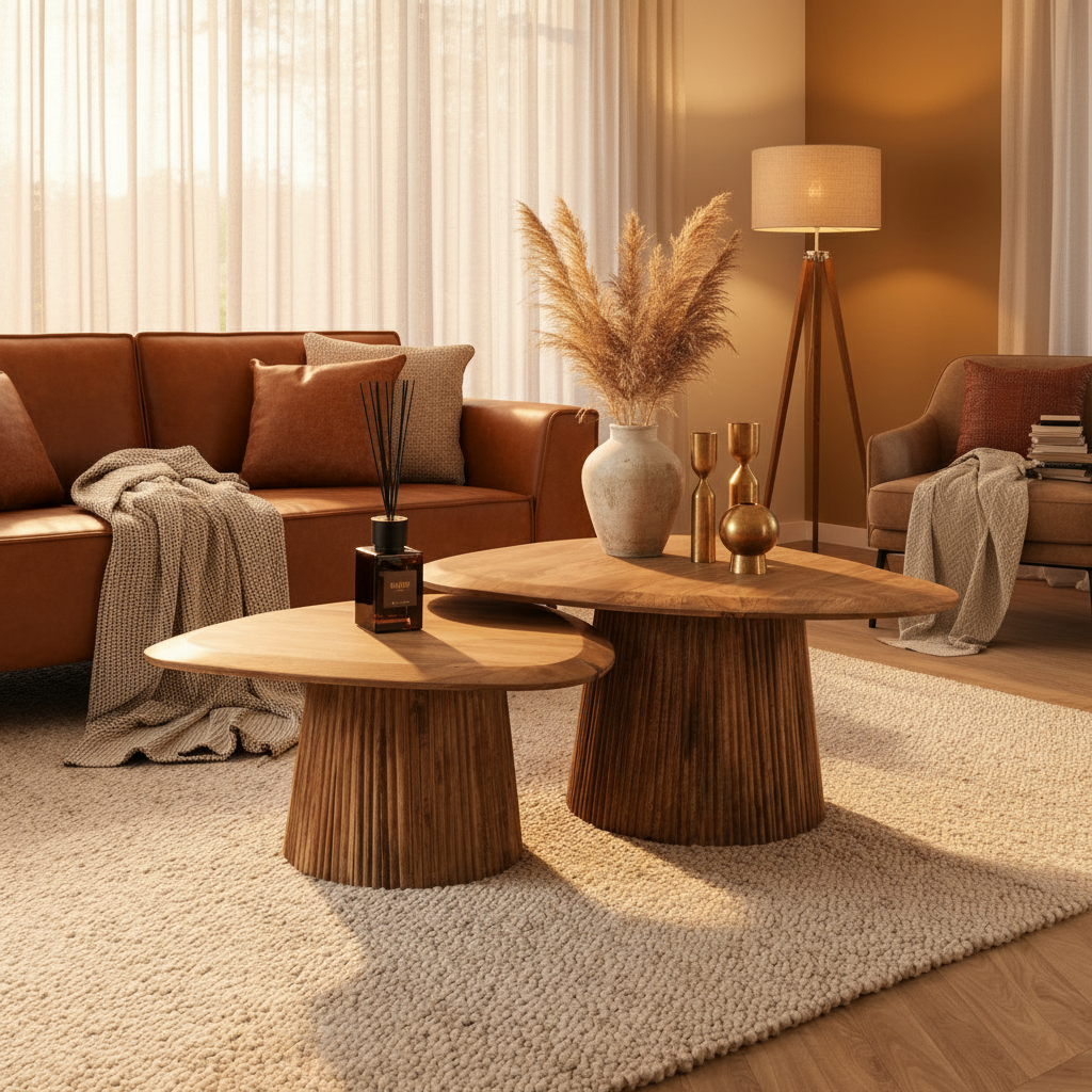 Salontafelset Flow | organische salontafelset