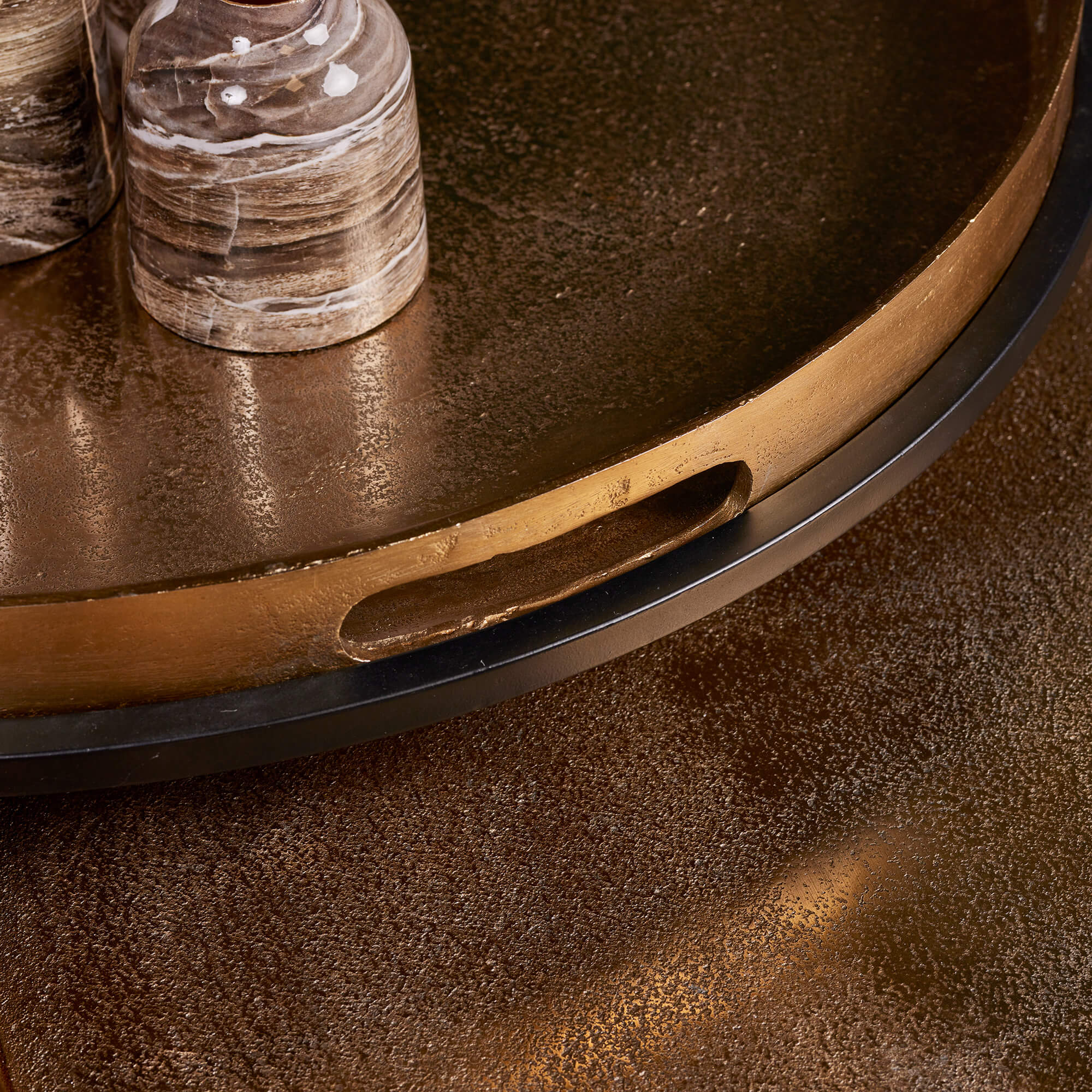 Salontafelset Puck 78 cm Goud