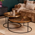 Salontafelset Puck 78 cm Goud