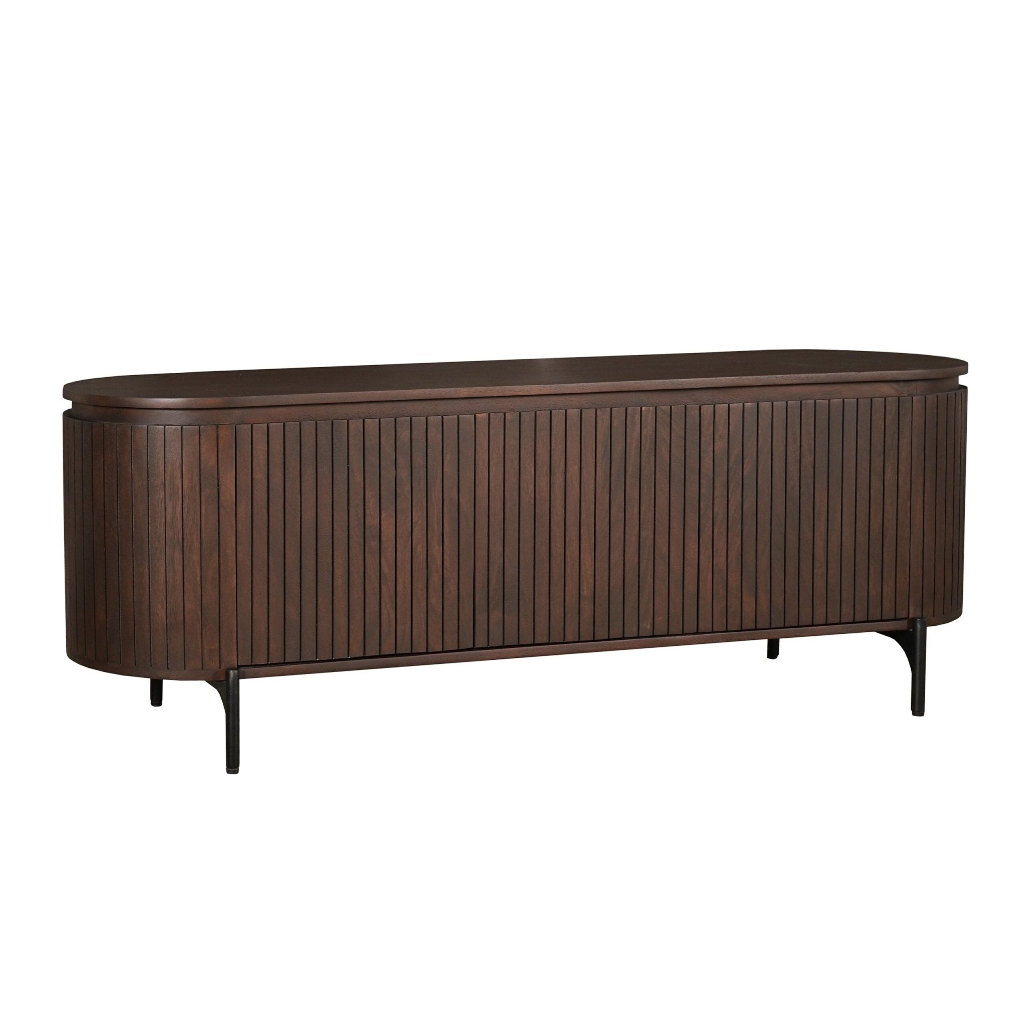 Tv meubel Solana Bruin Mangohout 165 cm