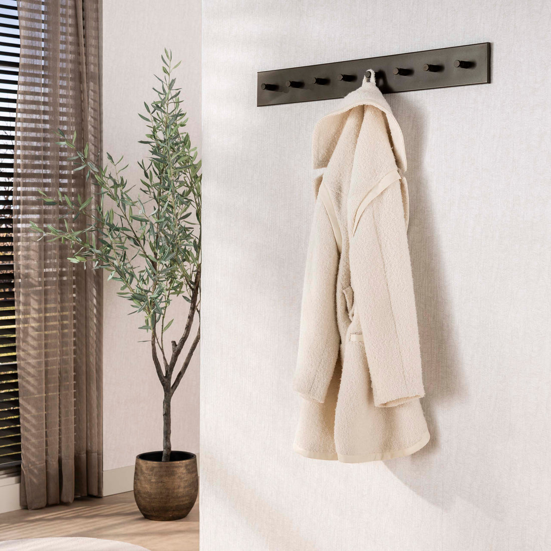 Wandkapstok Nami 8 haken