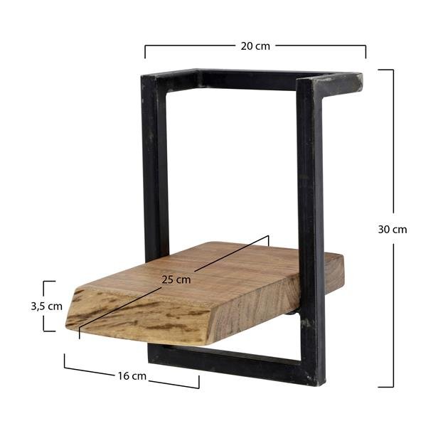 Wandplank Eddie 20 cm