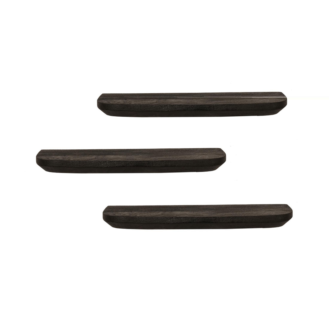 Wandplank Gusta Black Set van 3 | zwevend