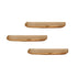 Wandplank Gusta Naturel | Set van 3 | zwevend