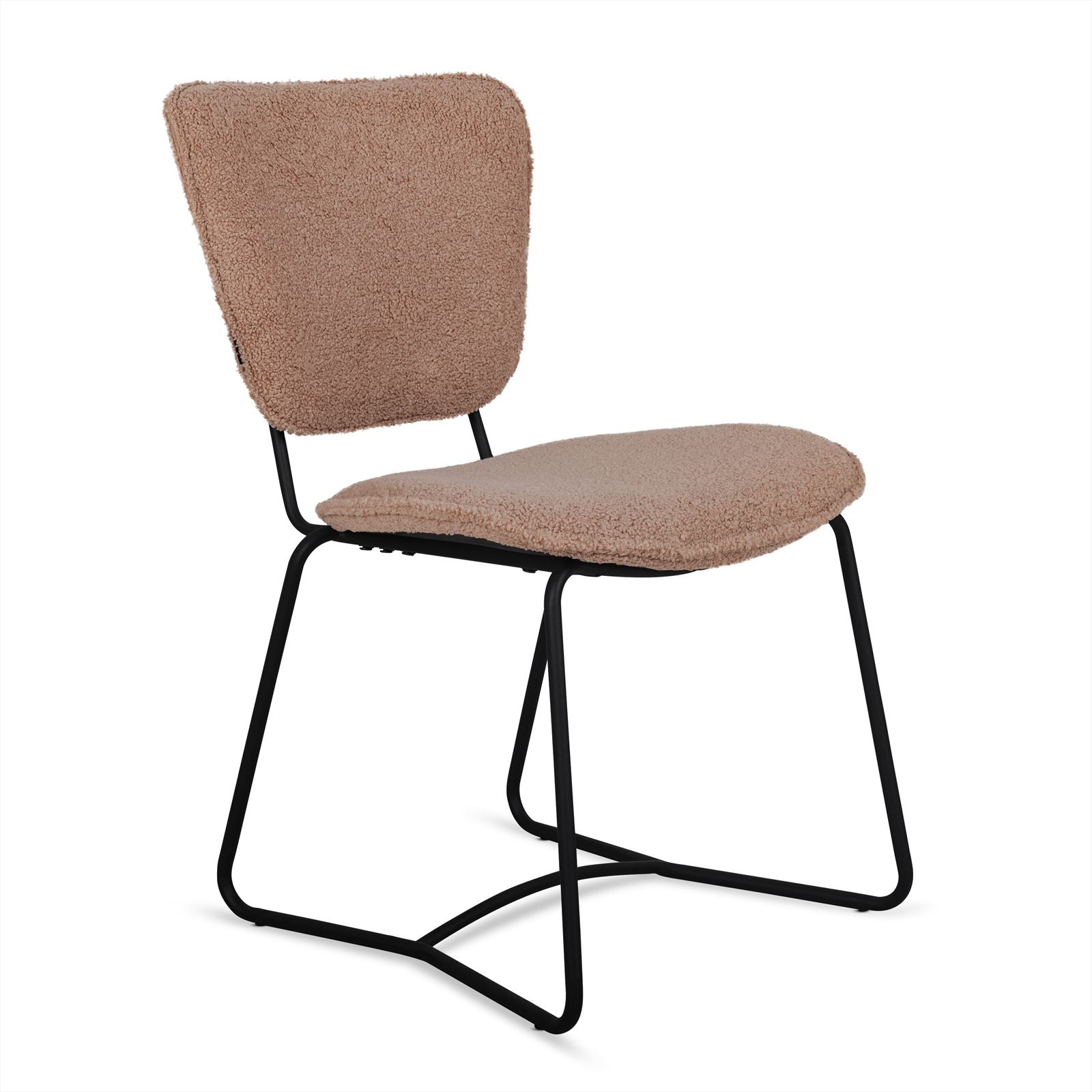 Eetkamerstoel Amy Bruin - Industrieelinhuis.nl