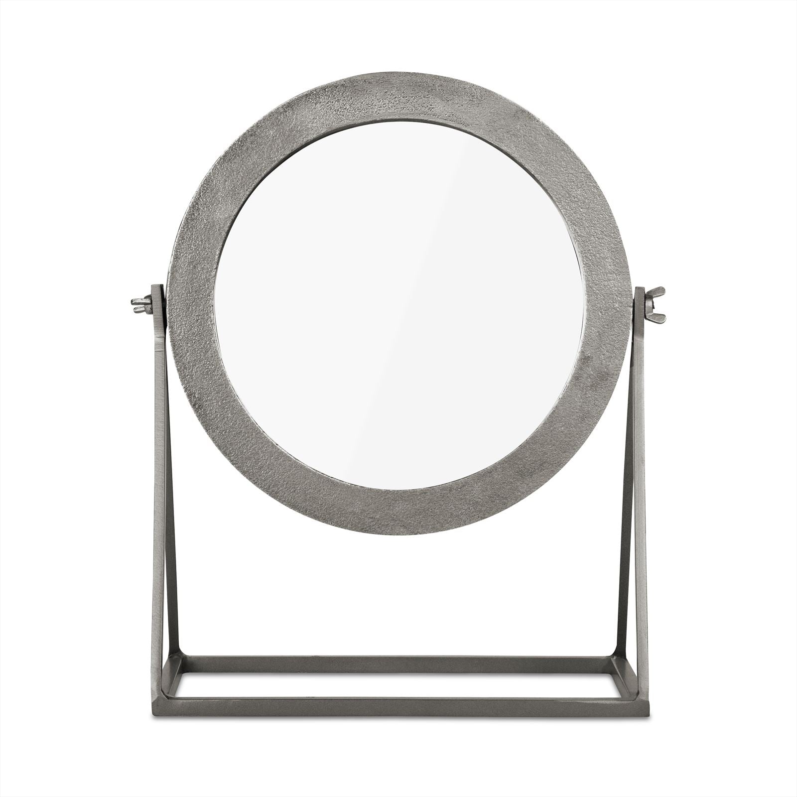 Spiegel op Standaard Zilver - Industrieelinhuis.nl