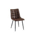 Dining Chair Lucille Brown 4 pieces a box - Industrieelinhuis.nl