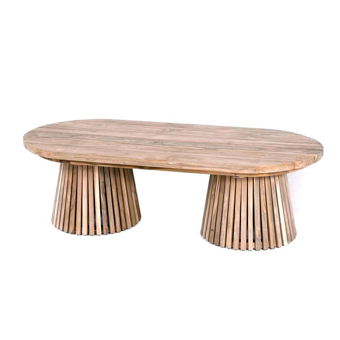 Tuin Salontafel Mirai Teak 130 - Industrieelinhuis.nl