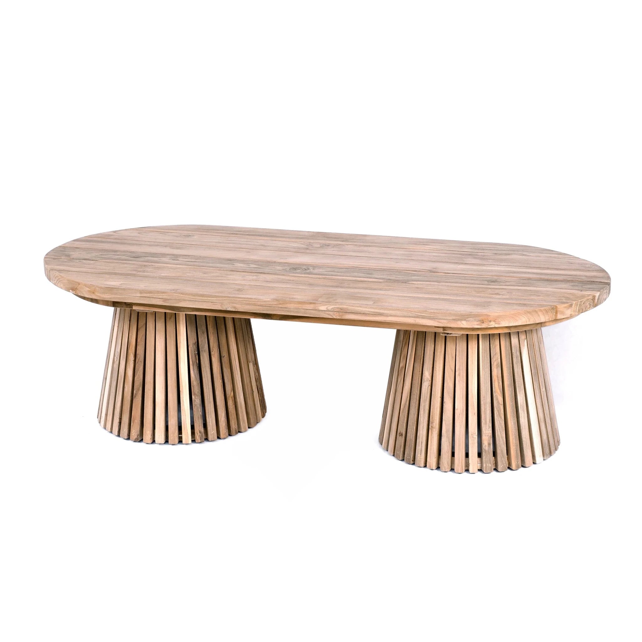 Tuin Salontafel Mirai Teak 130 - Industrieelinhuis.nl