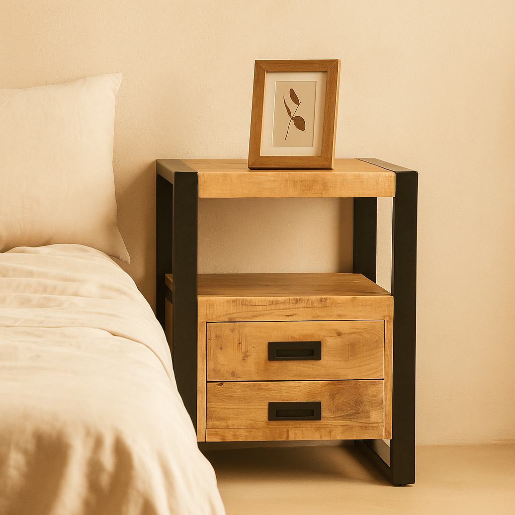 Nachtkastje Britt – de stijlvolle sfeermaker voor in jouw interieur