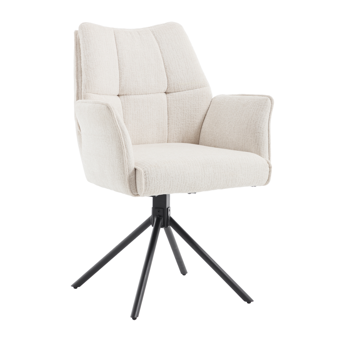 Eetkamerstoel Sem Tresor 22 Ecru - Industrieelinhuis.nl