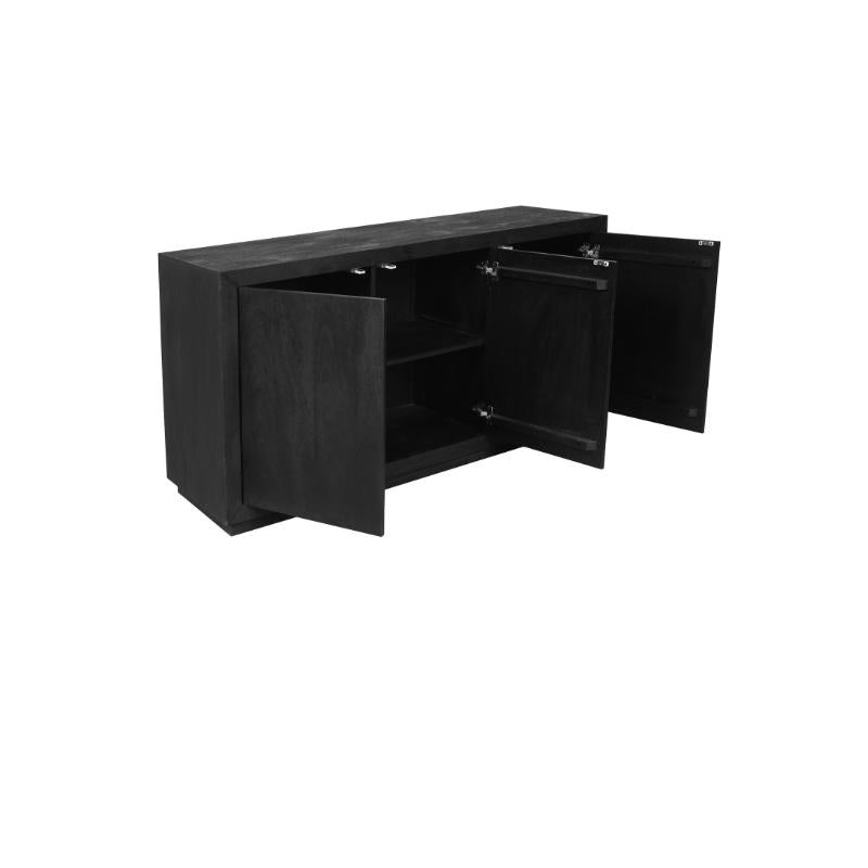 Dressoir Brussel Black | 150 cm - Industrieelinhuis.nl