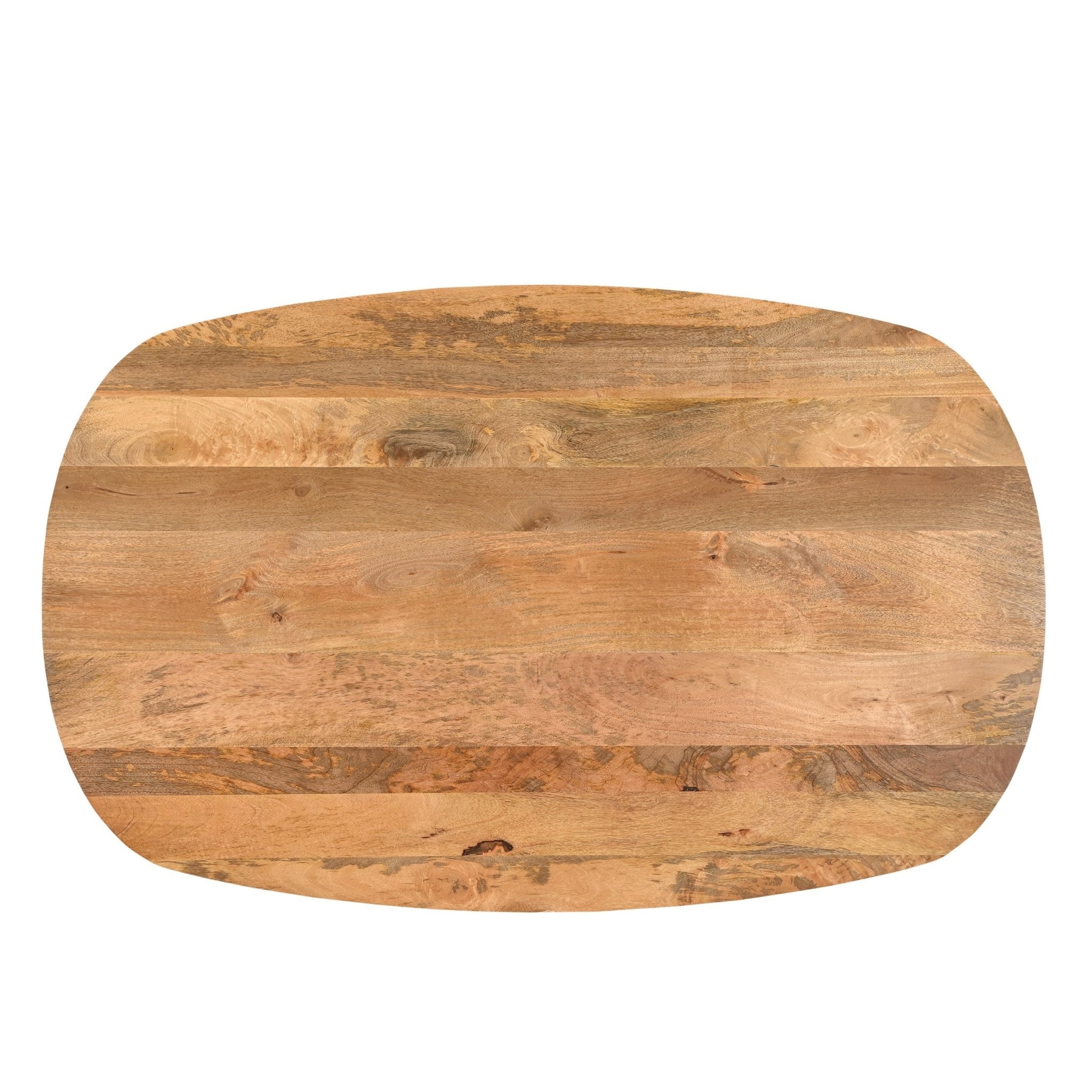 Eettafel Deens Ovaal Runa met Houten Onderstel 160 - Industrieelinhuis.nl