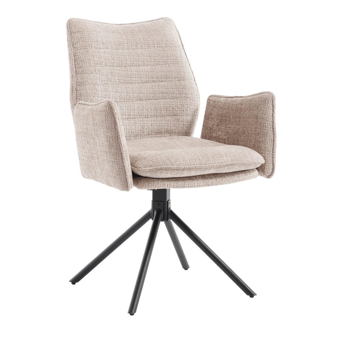 Eetkamerstoel Tim Cremona 14 Taupe - Industrieelinhuis.nl