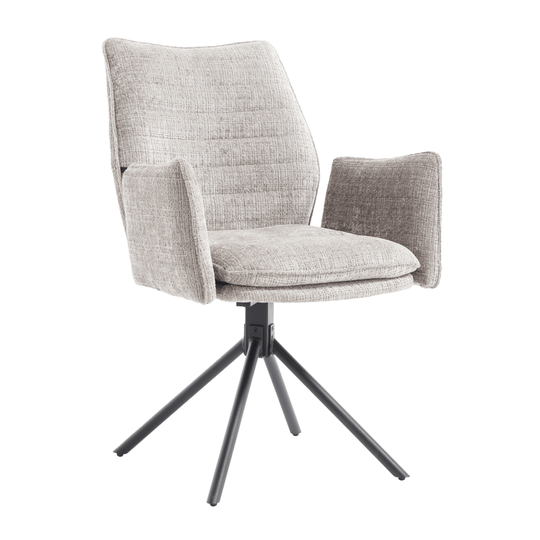 Eetkamerstoel Tim Cremona 85 Betongrijs - Industrieelinhuis.nl