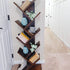Staande boekenkast Industrieel Design | Houtlook | 50x25x141,5cm - Industrieelinhuis.nl