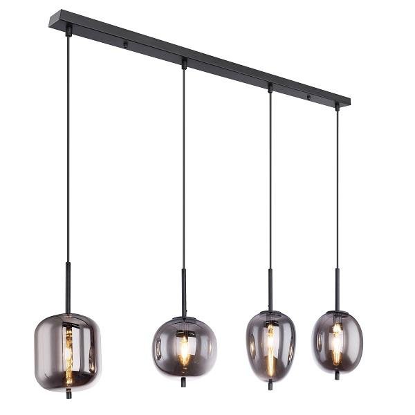 Hanglamp Eettafel - Industrieel Design | Smoke Glas | 100cm - Industrieelinhuis.nl