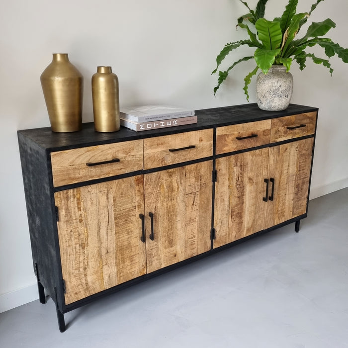 Sterre 4 Drawer Sideboard 175 - Industrieelinhuis.nl
