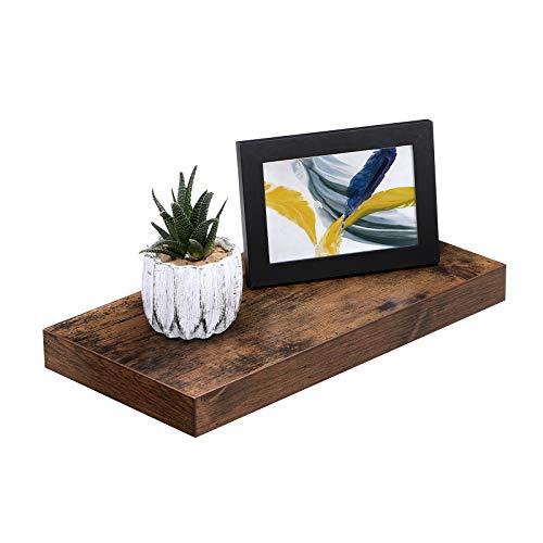 Zwevend schap Industrieel Design | Houtlook | 40x20x3,8cm - Industrieelinhuis.nl