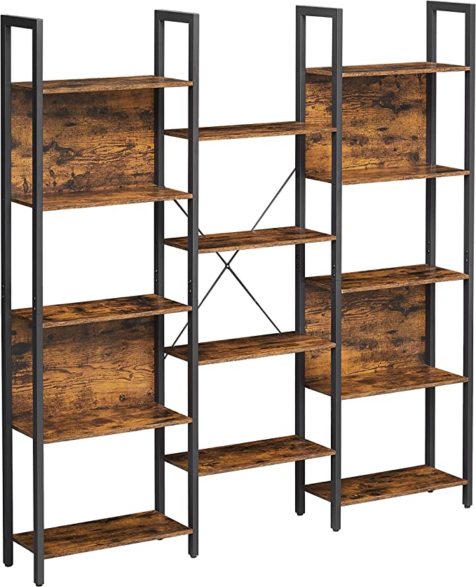 Boekenkast Industrieel Design | Houtlook | - Industrieelinhuis.nl