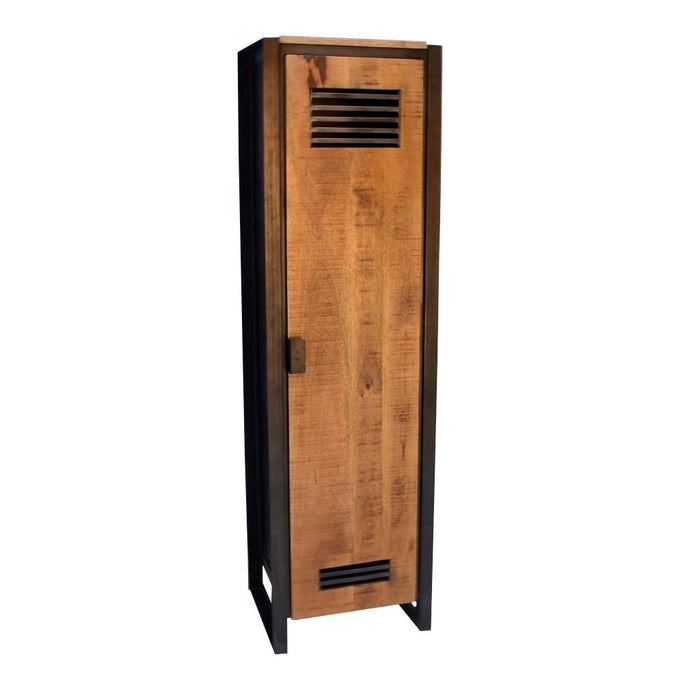 Locker Opbergkast Mangohout Luna 45cm - Industrieelinhuis.nl