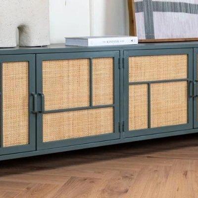 NIEUW in de collectie: AYANA Japandi kasten van rotan en ijzer