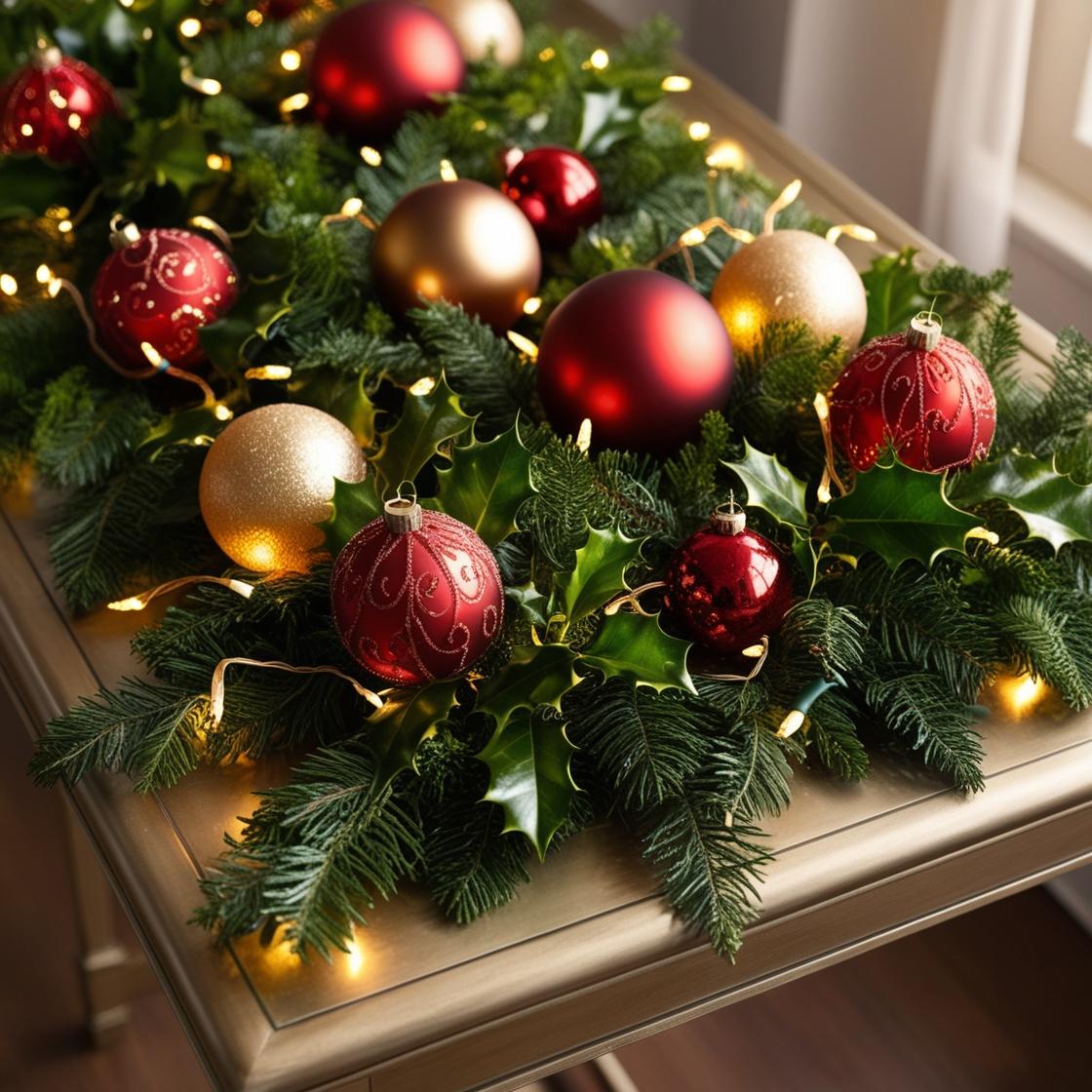 Maak je sidetable klaar voor kerst!