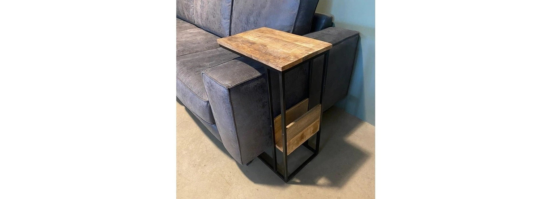Industrieel interieur? Een industriële bijzettafel mag niet ontbreken!