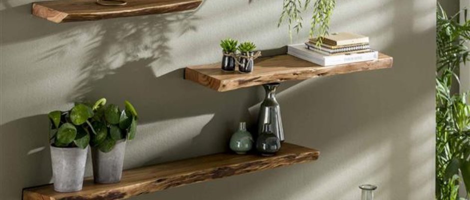 Hoe style ik een wandplank