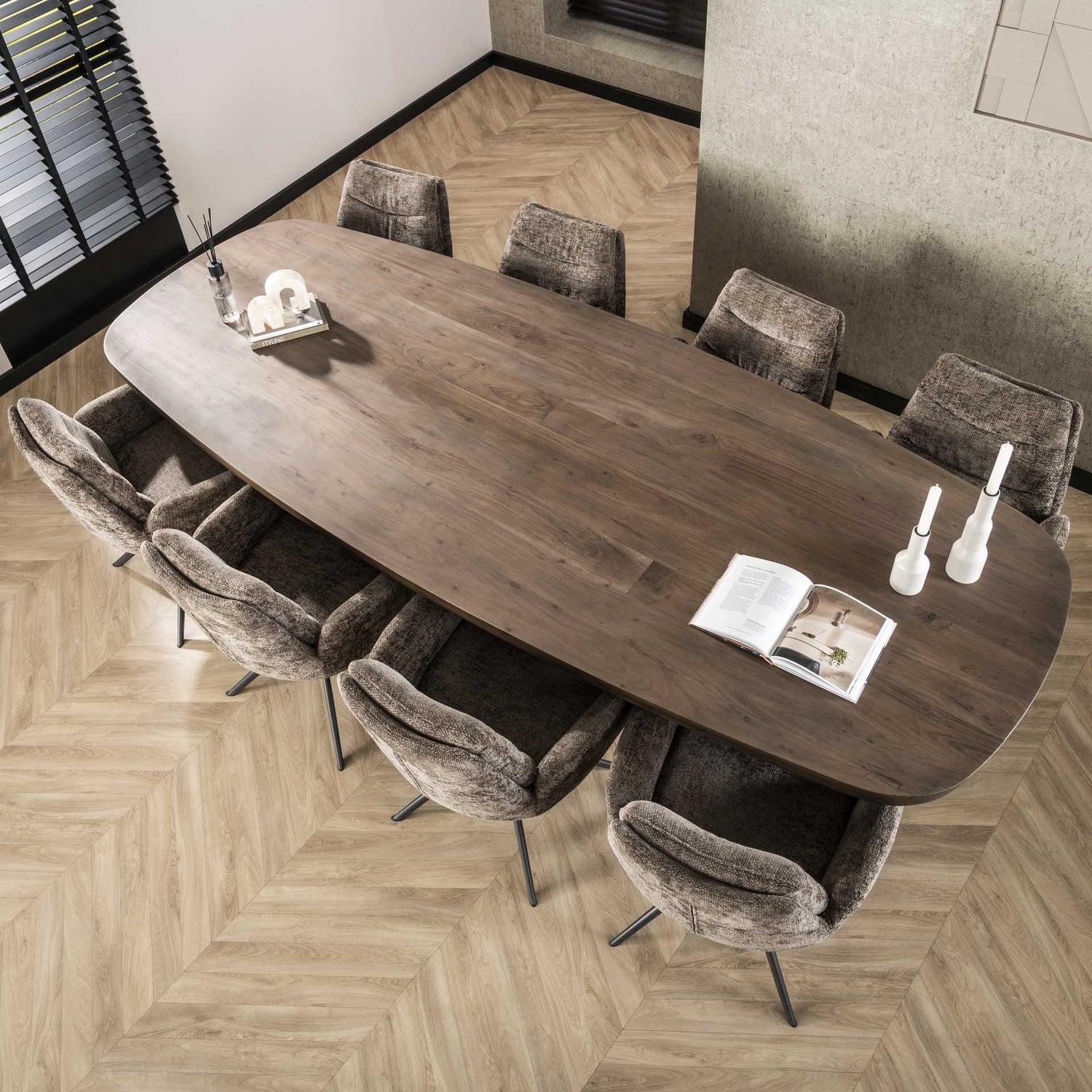 Ovale Eettafel