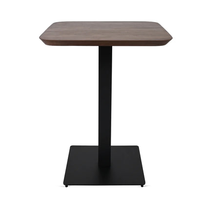 Horeca Bartafel Walnoot 70×70 – Luxe, Stijl &amp; Duurzaamheid in Één