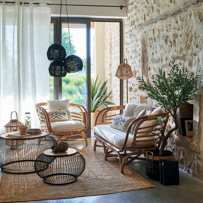 Farah rotan fauteuil – Handgemaakt, exclusief &amp; altijd in stijl