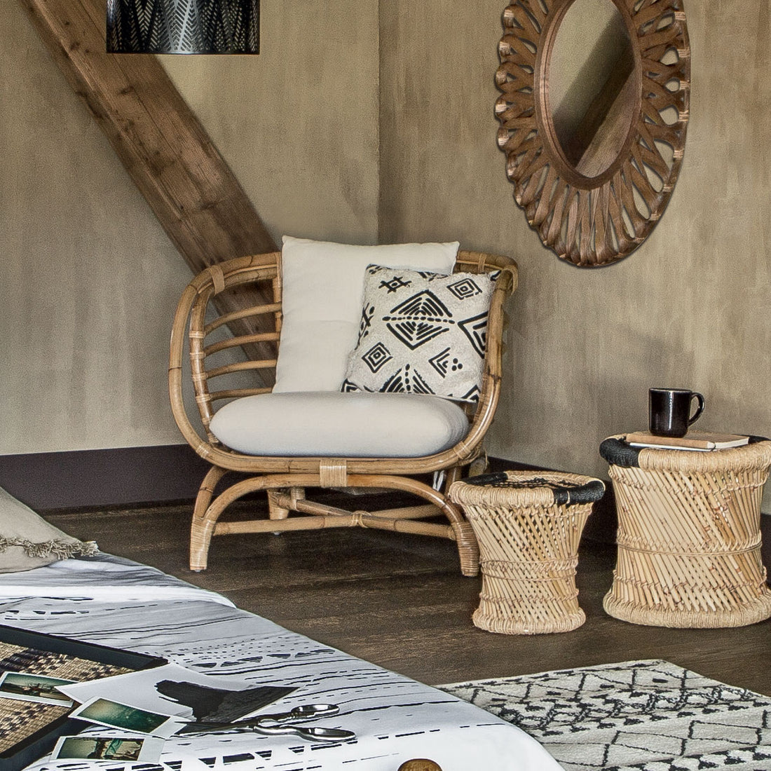 Farah rotan fauteuil – Handgemaakt, exclusief &amp; altijd in stijl