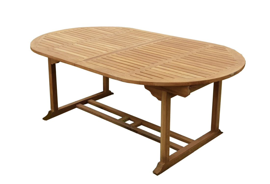 Table Oval Extension 180/240 cm - Industrieelinhuis.nl