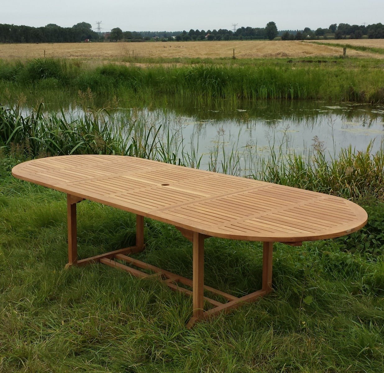 Table Oval Extension 180/240 cm - Industrieelinhuis.nl