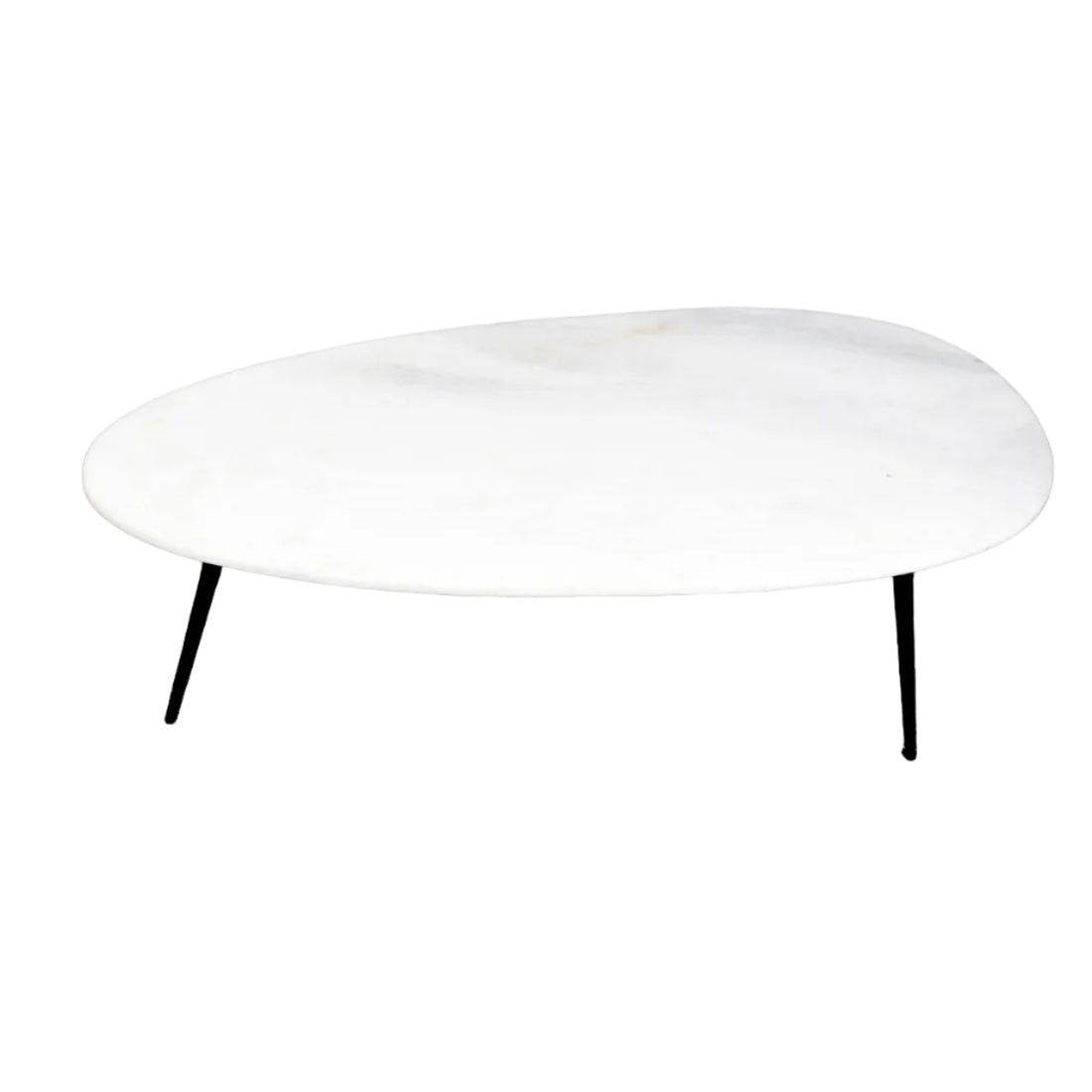 Organic Marble White black 110cm