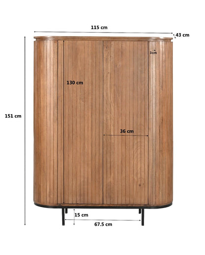 Noor 150cm - Industrieelinhuis.nl