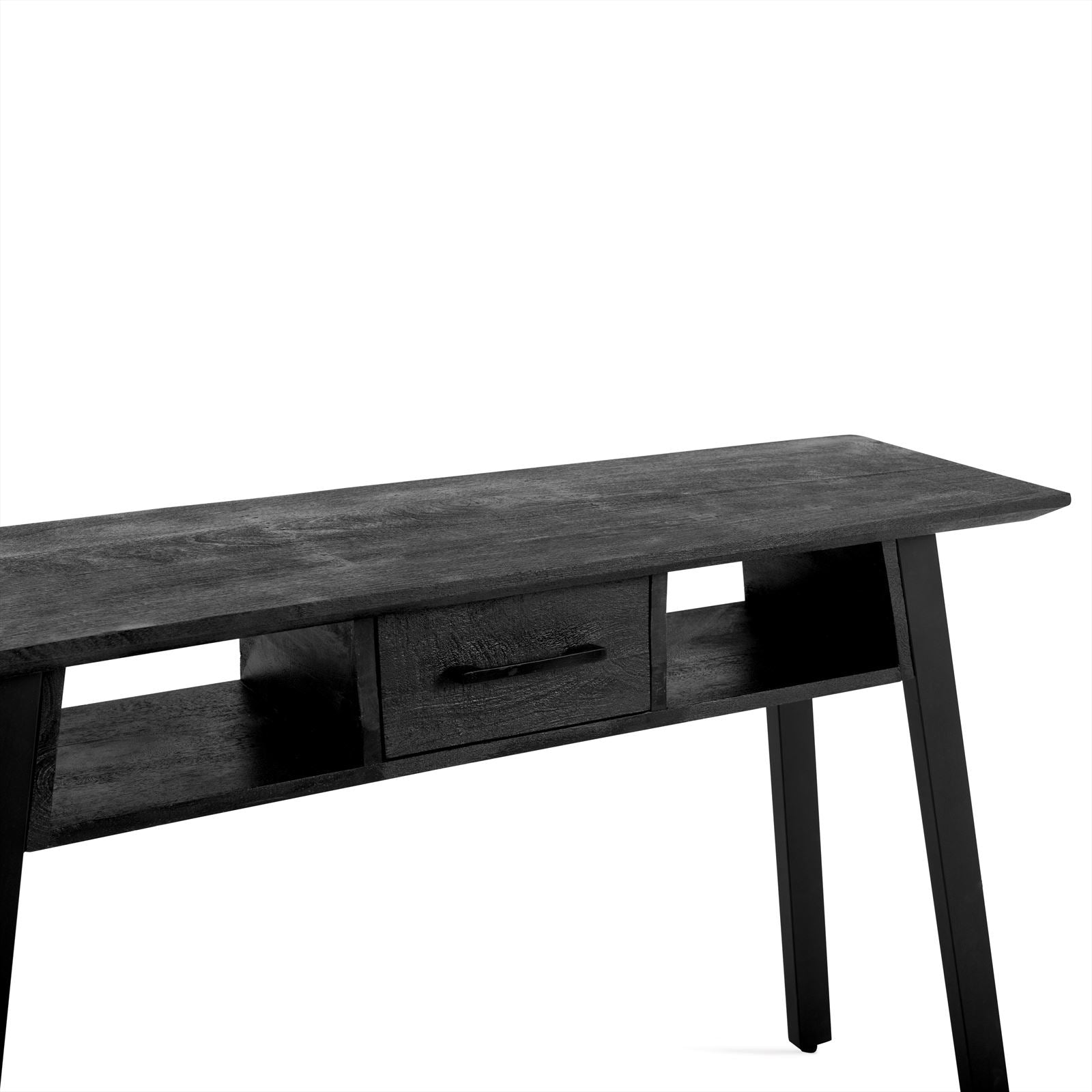 Sidetable Berlin Zwart - Industrieelinhuis.nl