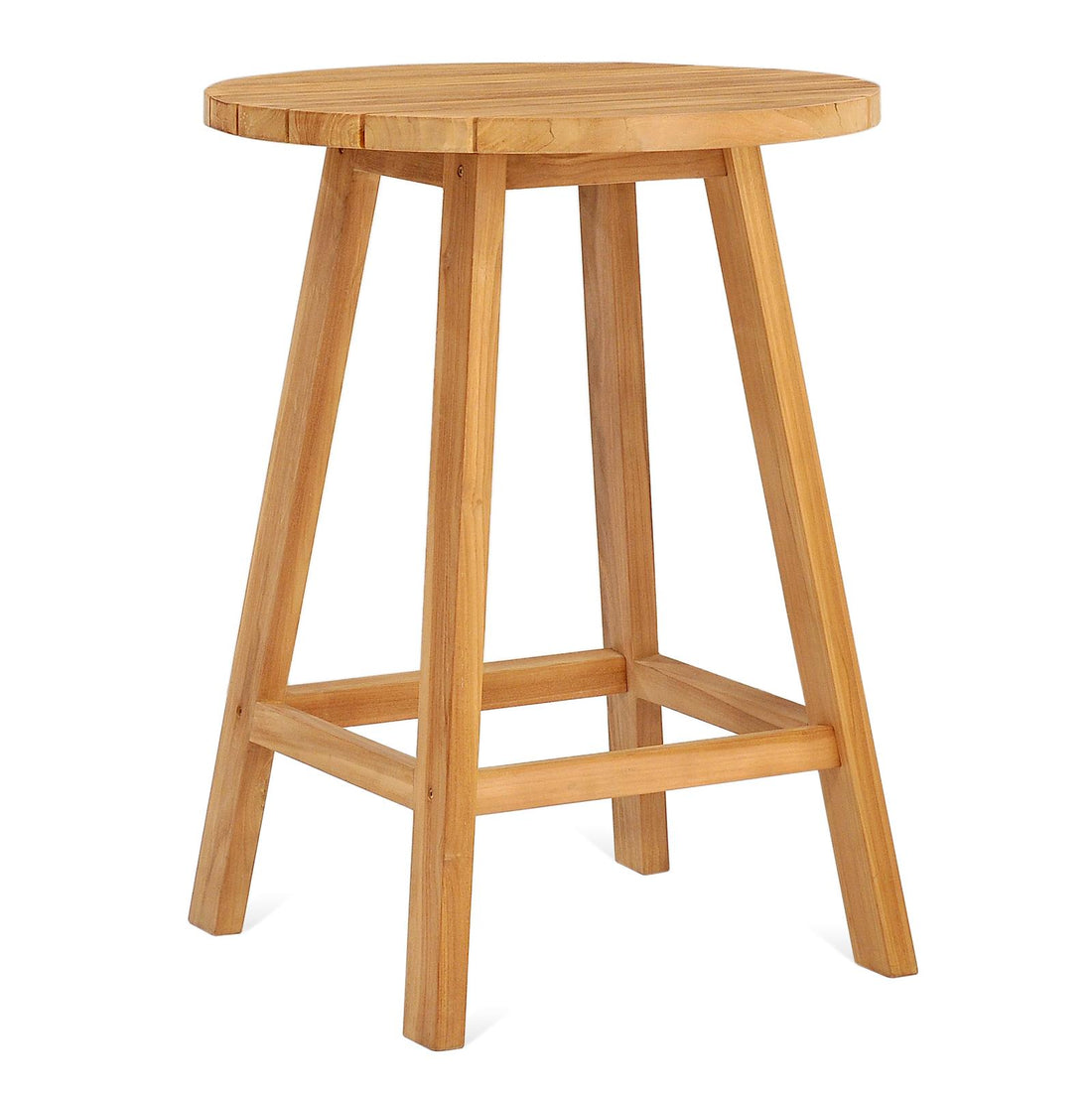 Tuin Bartafel Teak Rond - Industrieelinhuis.nl