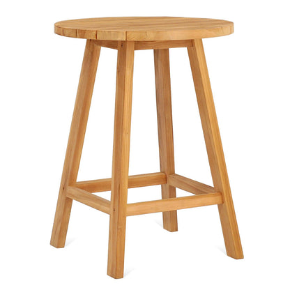 Tuin Bartafel Teak Rond - Industrieelinhuis.nl