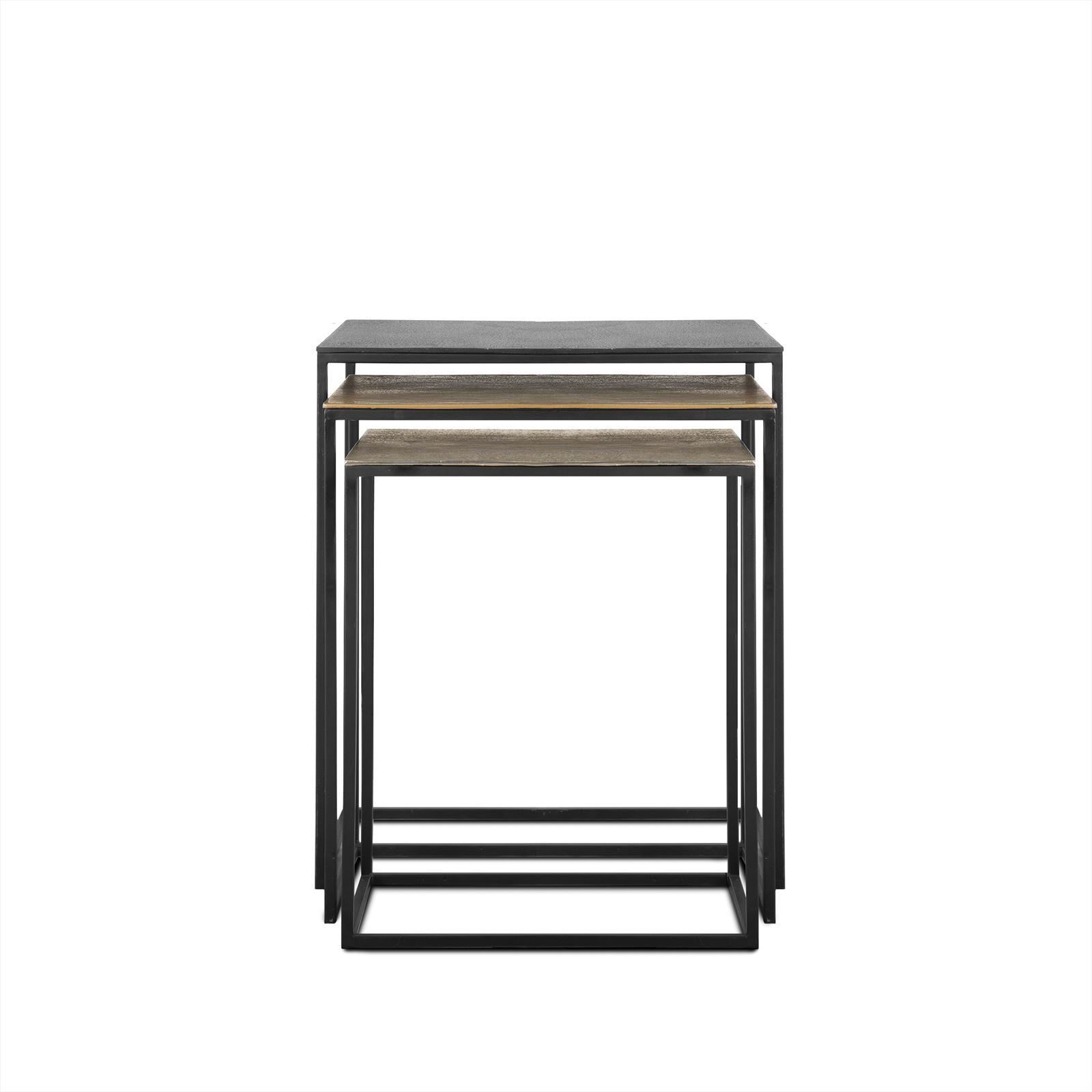 Sidetable Aida Set van 3 - Industrieelinhuis.nl