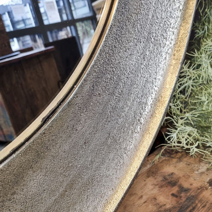 Spiegel Rond Goud Groot - Industrieelinhuis.nl