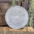 Wandklok Rond Zilver - Industrieelinhuis.nl