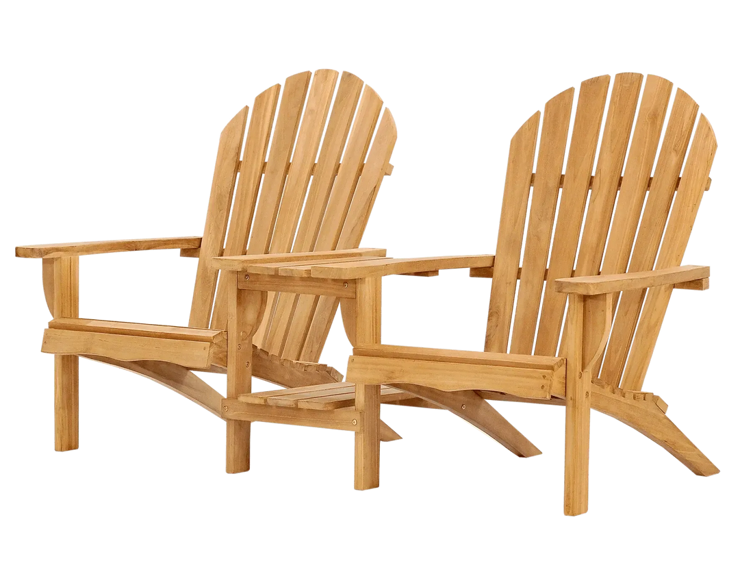 Tuin Loungestoel Dubbel – Samen Genieten, Stijlvol Ontspannen - Industrieelinhuis.nl