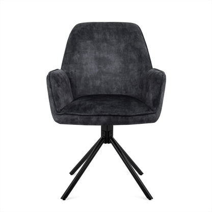 Eetkamerstoel Noah Adore 29 Antraciet - Industrieelinhuis.nl