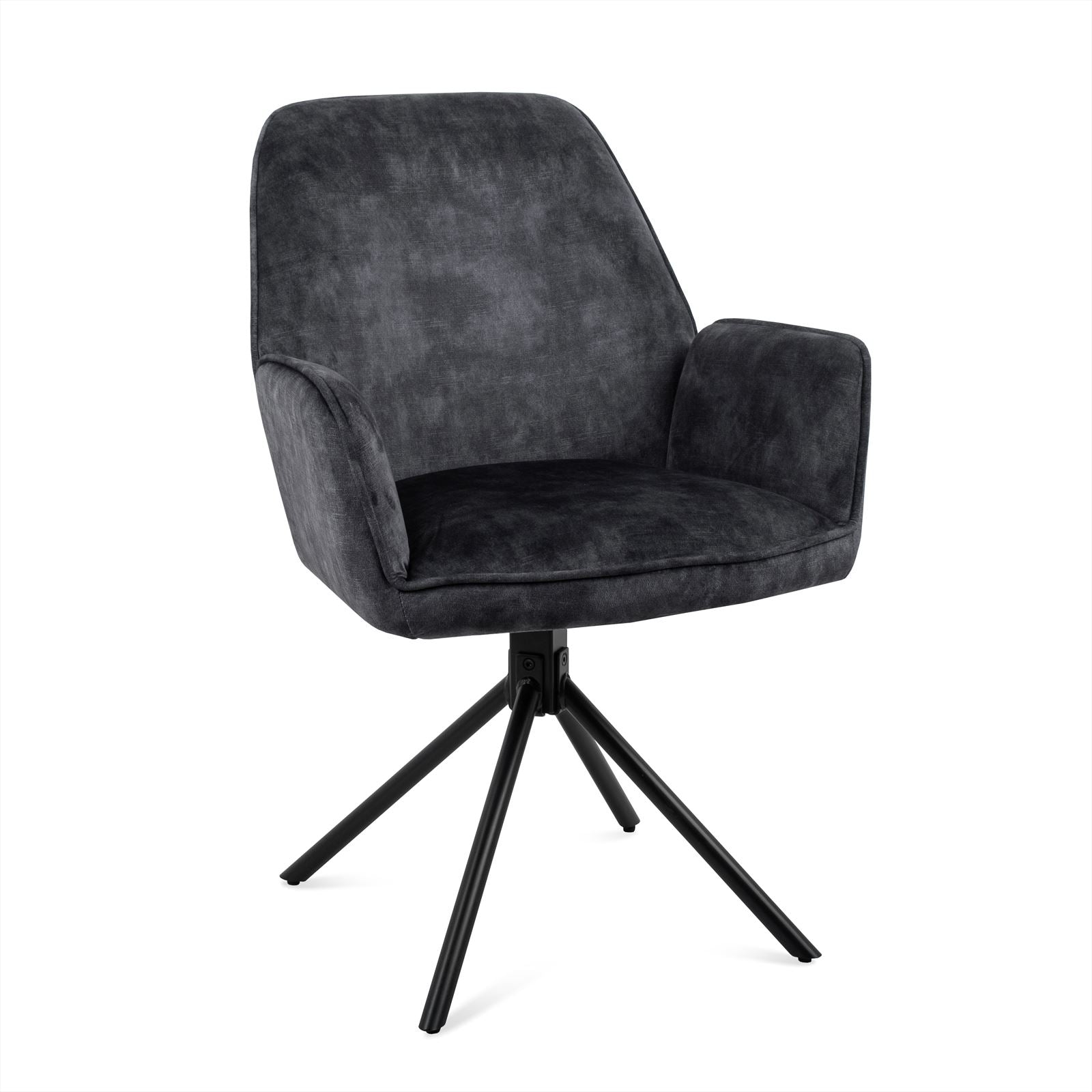 Eetkamerstoel Noah Adore 29 Antraciet - Industrieelinhuis.nl