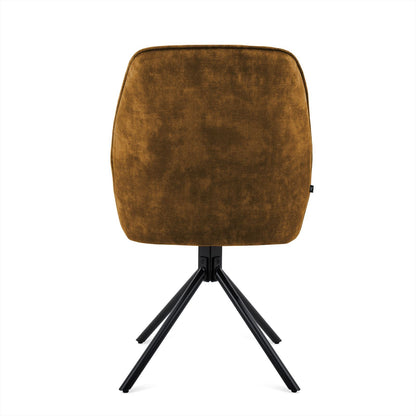 Eetkamerstoel Noah Adore 15 Cognac - Industrieelinhuis.nl