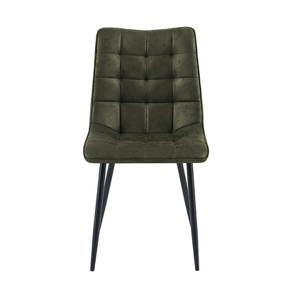 Eetkamerstoel Lucille CEP 04 Army Groen - Industrieelinhuis.nl